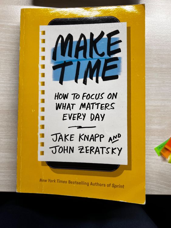Make Time JAKE KNAPP AND JOHN ZERATSKY (Gebraucht) in Herznach für CHF ...