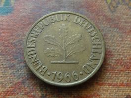 DEUTSCHLAND 10 Pfennig 1966  (Z)