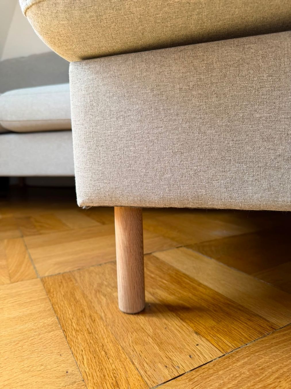 Micasa Sofas: Ecksofa in hellgrauem Stoff – D'occasion à Zürich par jil_2fpp 3