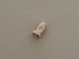 Original Pandora Reflexions™ Clip Charm 14K rosé vergoldet