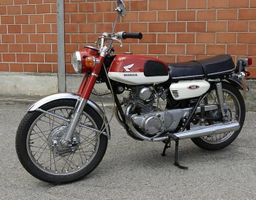 Honda CB 125 Veteranenfahrzeug restauriert Top Zustand