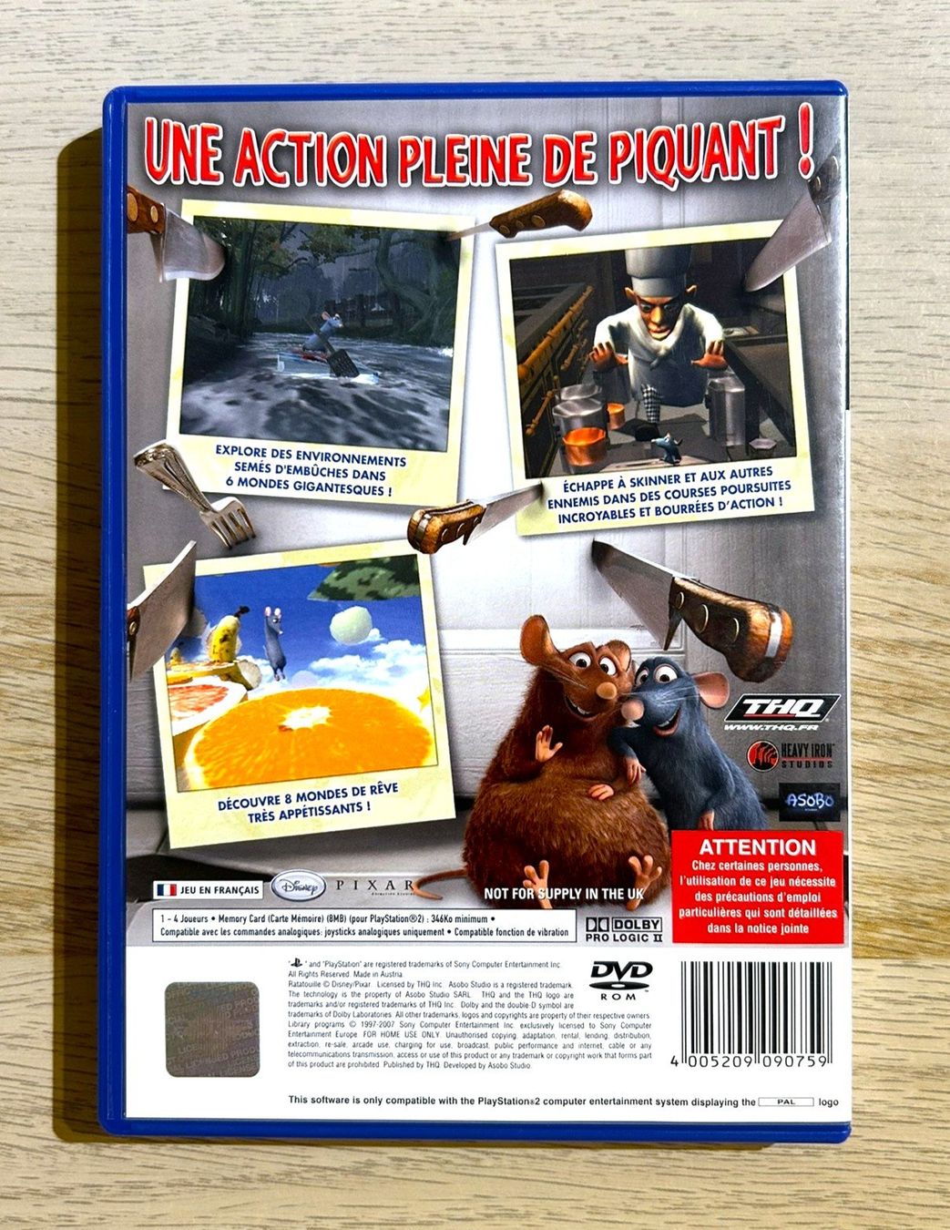 Sony Giochi: Disney Pixar Ratatouille PS2 – Usato da St. Gallen venduto da Alpine.Arcade 1