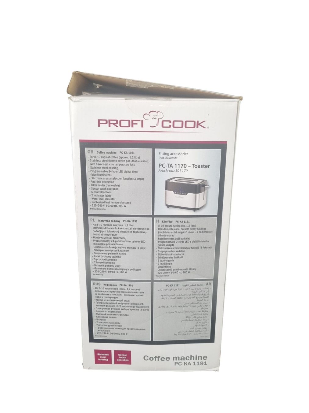 Macchine per caffè & Macchine per espresso: PROFI COOK Kaffeemaschine – Nuovo (secondo la descrizione) da Wangen b. Olten venduto da Restwert_Wangen 9