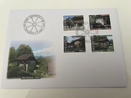 Ersttagsbrief Pro Patria 2002 wie Neu