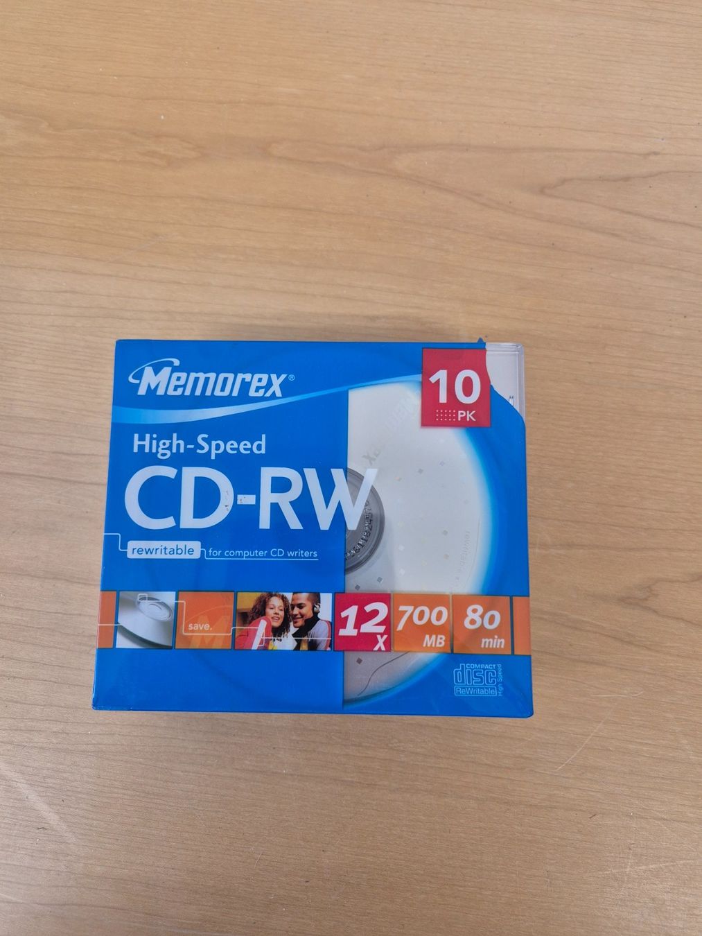 CD & DVD-Rohlinge: CD-RW Rohling Memorex 700MB 10 Stück – Neu (gemäss Beschreibung) aus Elgg von computerbrocki