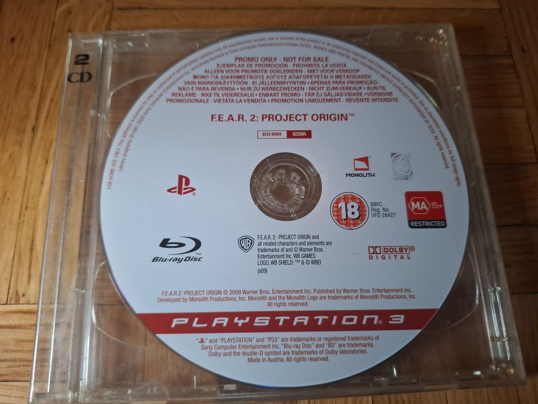 Spiele: F.E.A.R. 2 Project Origin -  version promo – Gebraucht aus Petit-Lancy von Stanley007