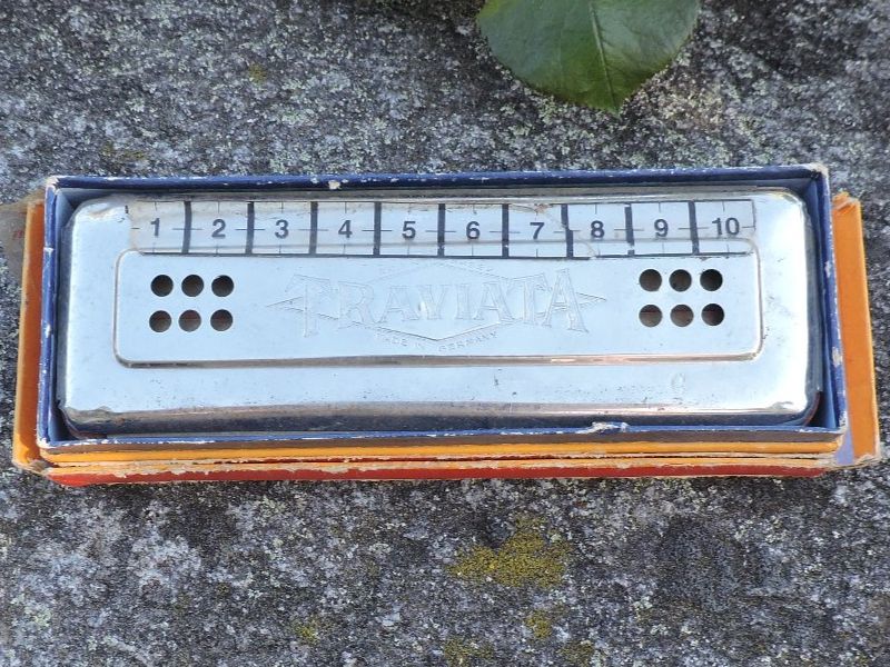 Vintage Strumenti musicali: Mundharmonika Traviata C/G – Usato da Bern venduto da sasa65