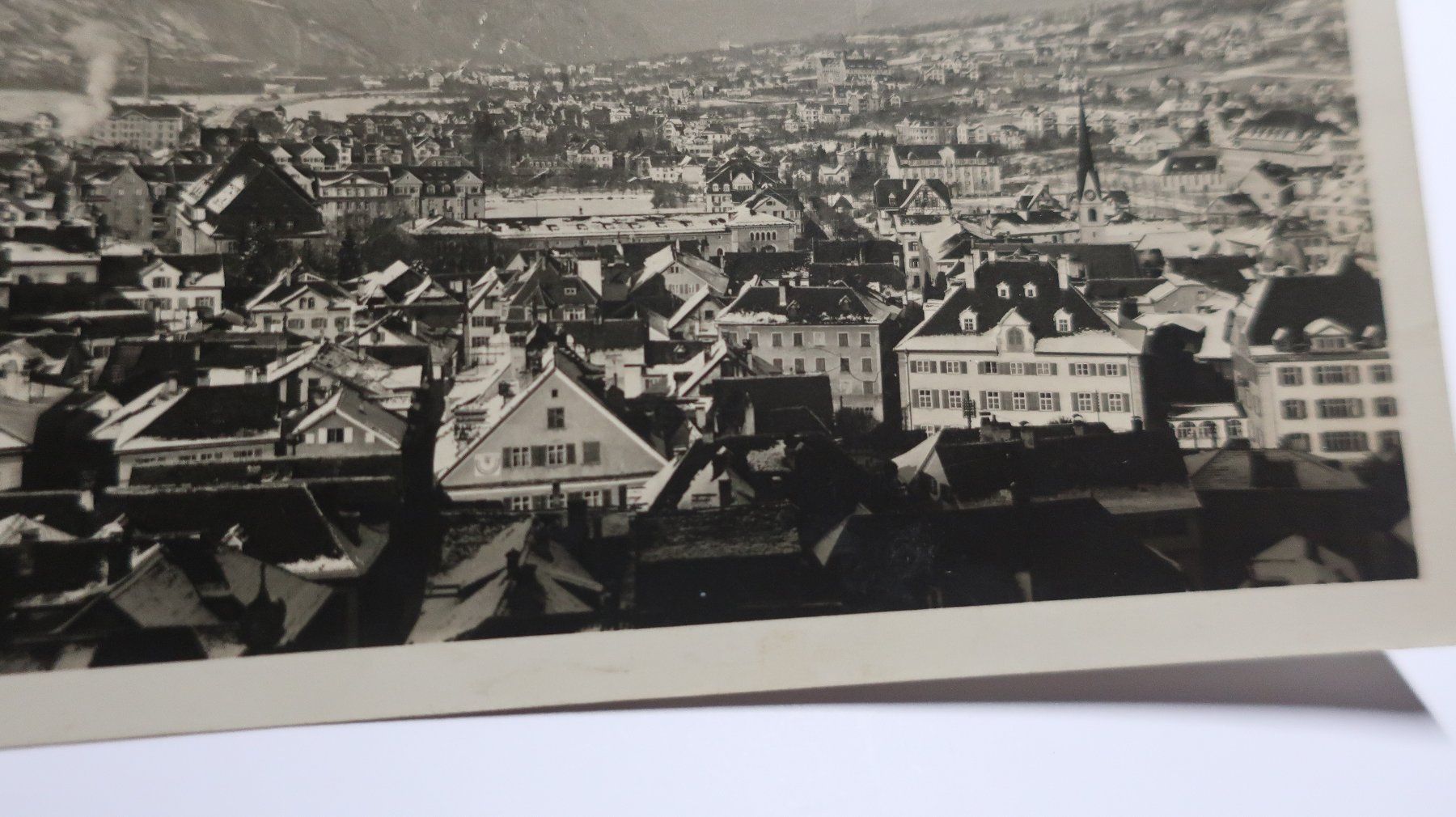 Cartoline postali: Chur Blick vom St. Martinsturm  1927 – Usato da Cormoret venduto da Pascalll2001 1