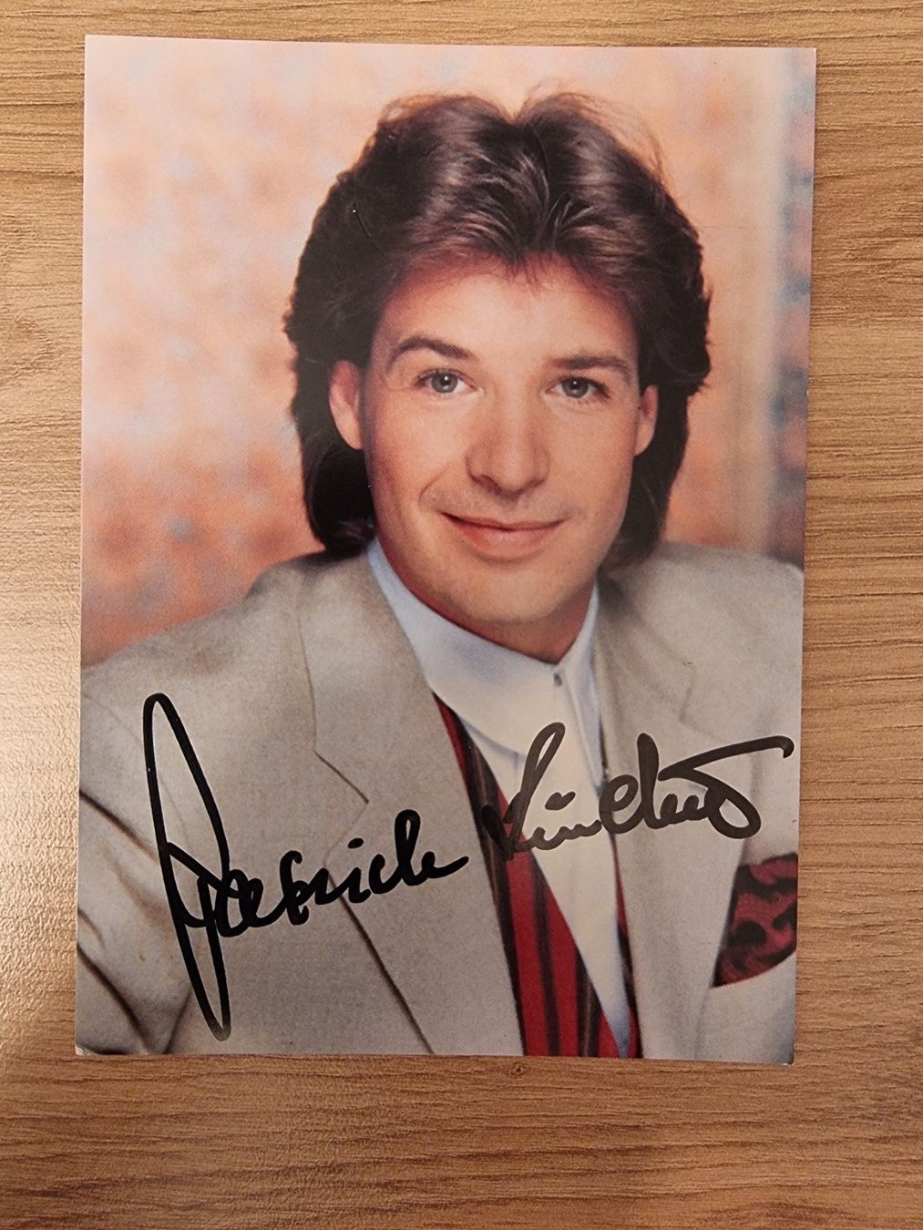 Autogramme: Patrick Lindner Originalautogramm – Gebraucht aus Winterthur von Christinakim