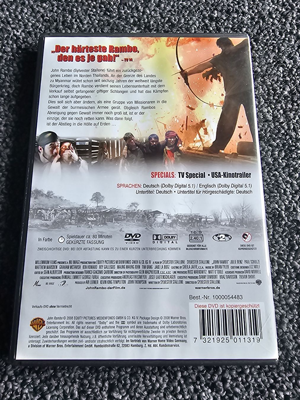 Tutti i DVDs: DVD John Rambo (23257) – Usato da Ruswil venduto da jan_bxl5 1
