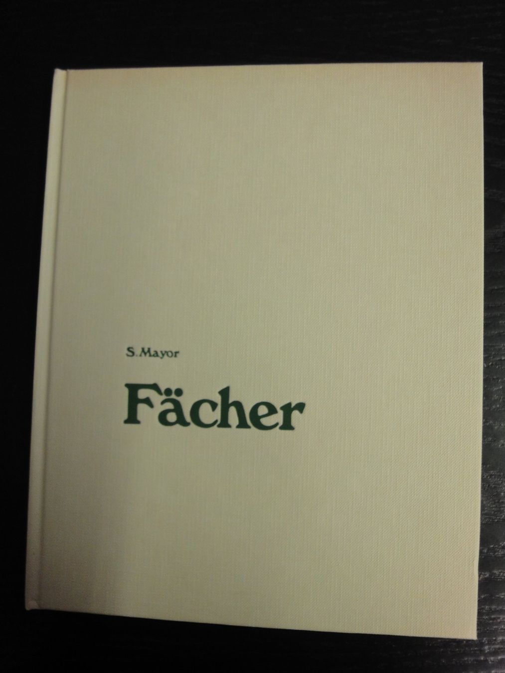Libri: Fächer von Susan Mayor – Nuovo (secondo la descrizione) da Biel/Bienne venduto da 07helios032 1