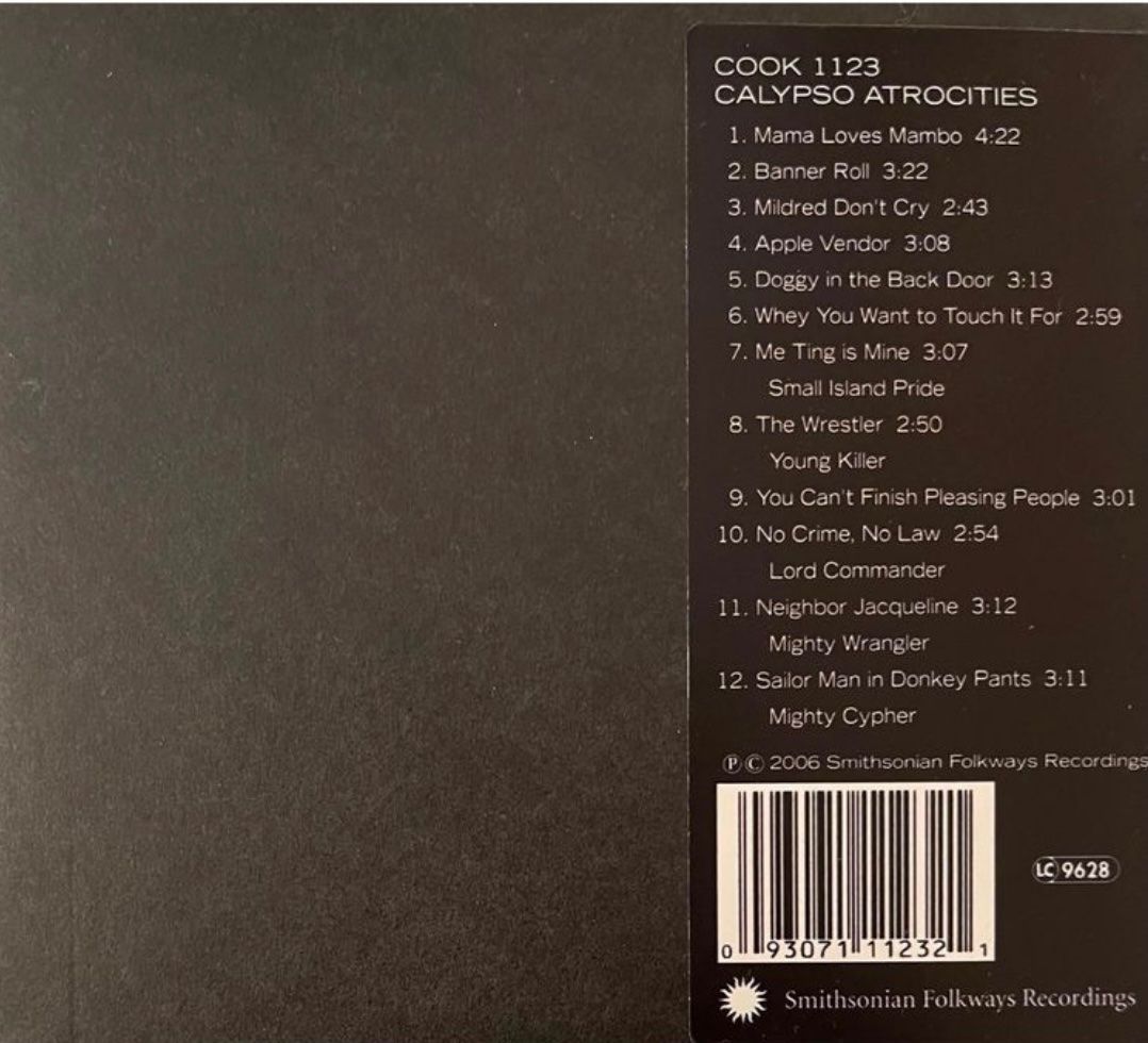 CDs: Calypso Atrocities (CDr) – D'occasion à Wettswil par osoma99 1