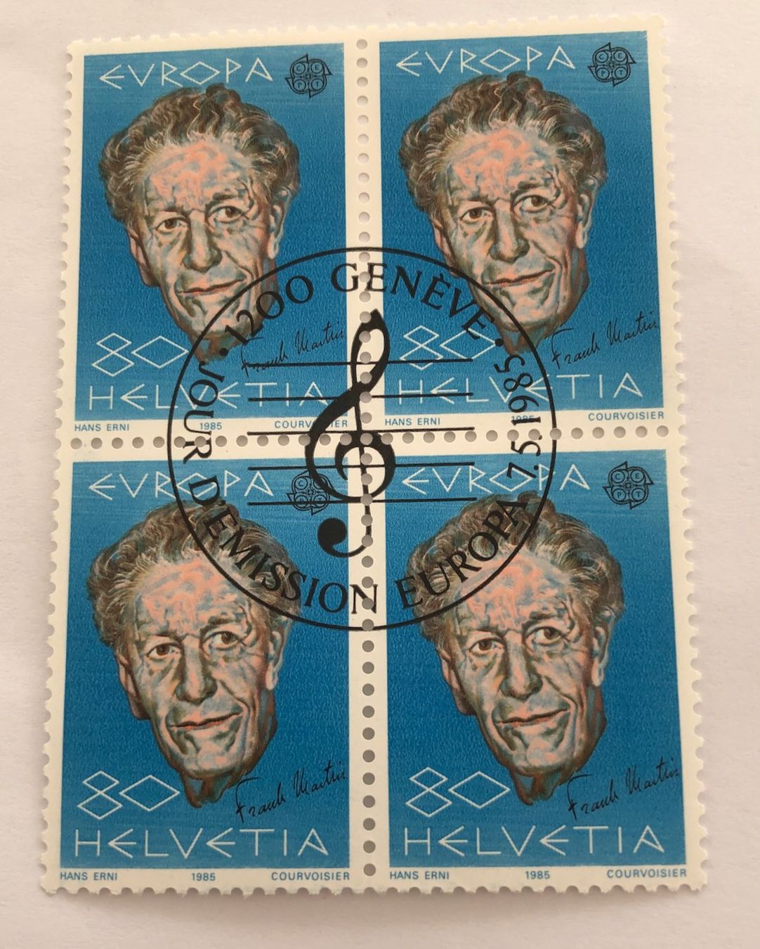 Tutti i francobolli: CH 4 er Block mit Vollstempel     – Usato da Aarau venduto da Billa007