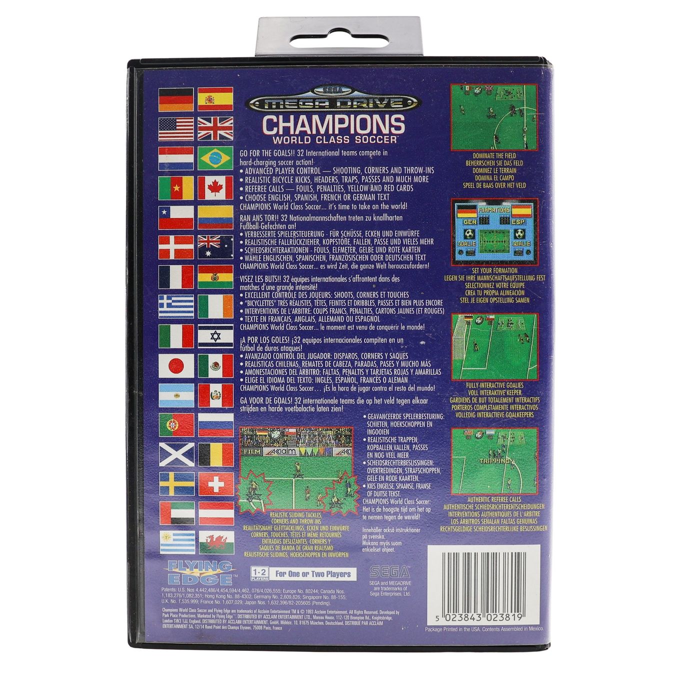 Giochi: Champions World Class Soccer - MegaDrive – Usato da Paudex venduto da dindeboy 1