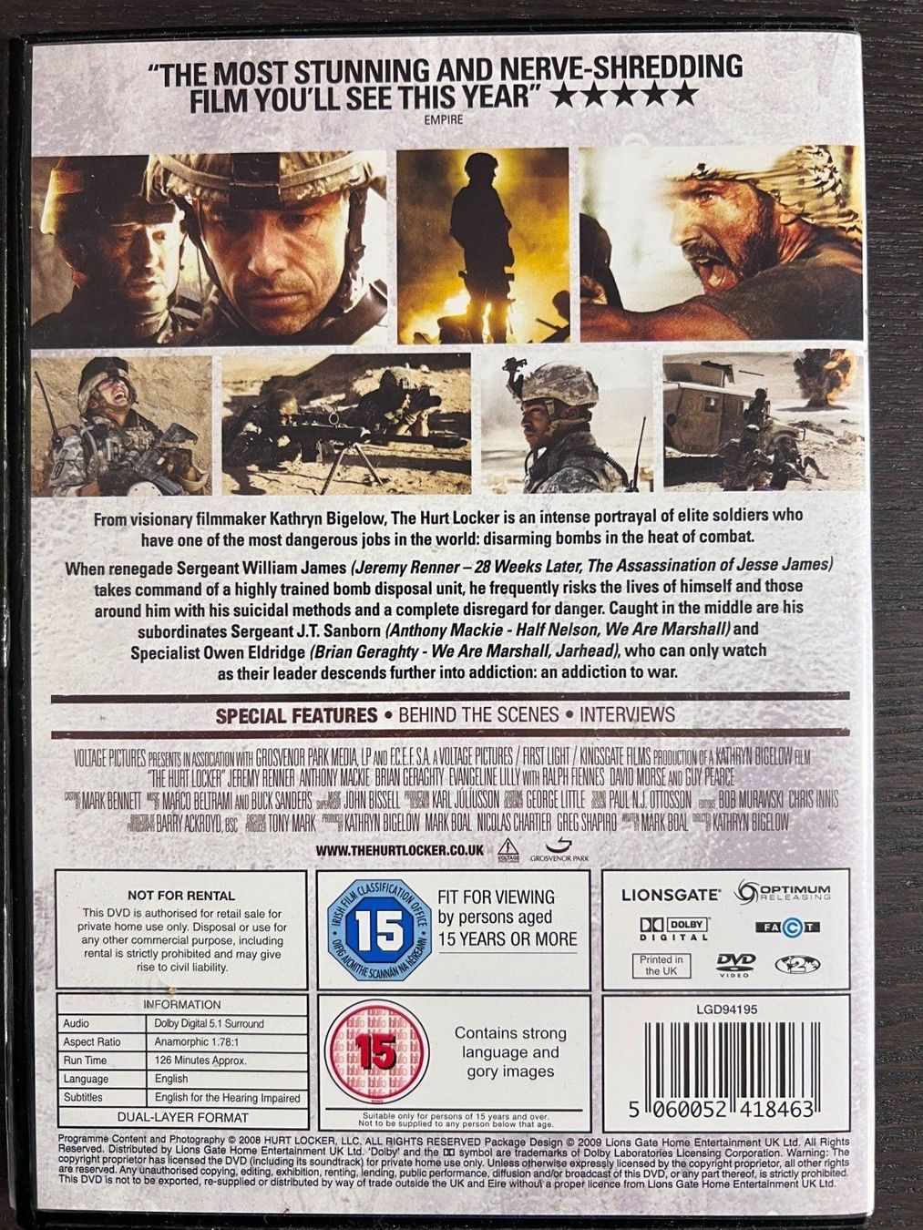Tutti i DVDs: The Hurt Locker ( Englisch ) – Usato da Zürich venduto da FilmFreunde 1