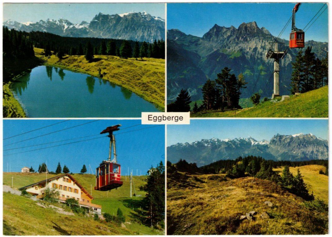 Cartoline postali: Altdorf - 4 Bild AK Eggberge Variante – Usato da Binningen venduto da Mountainrider
