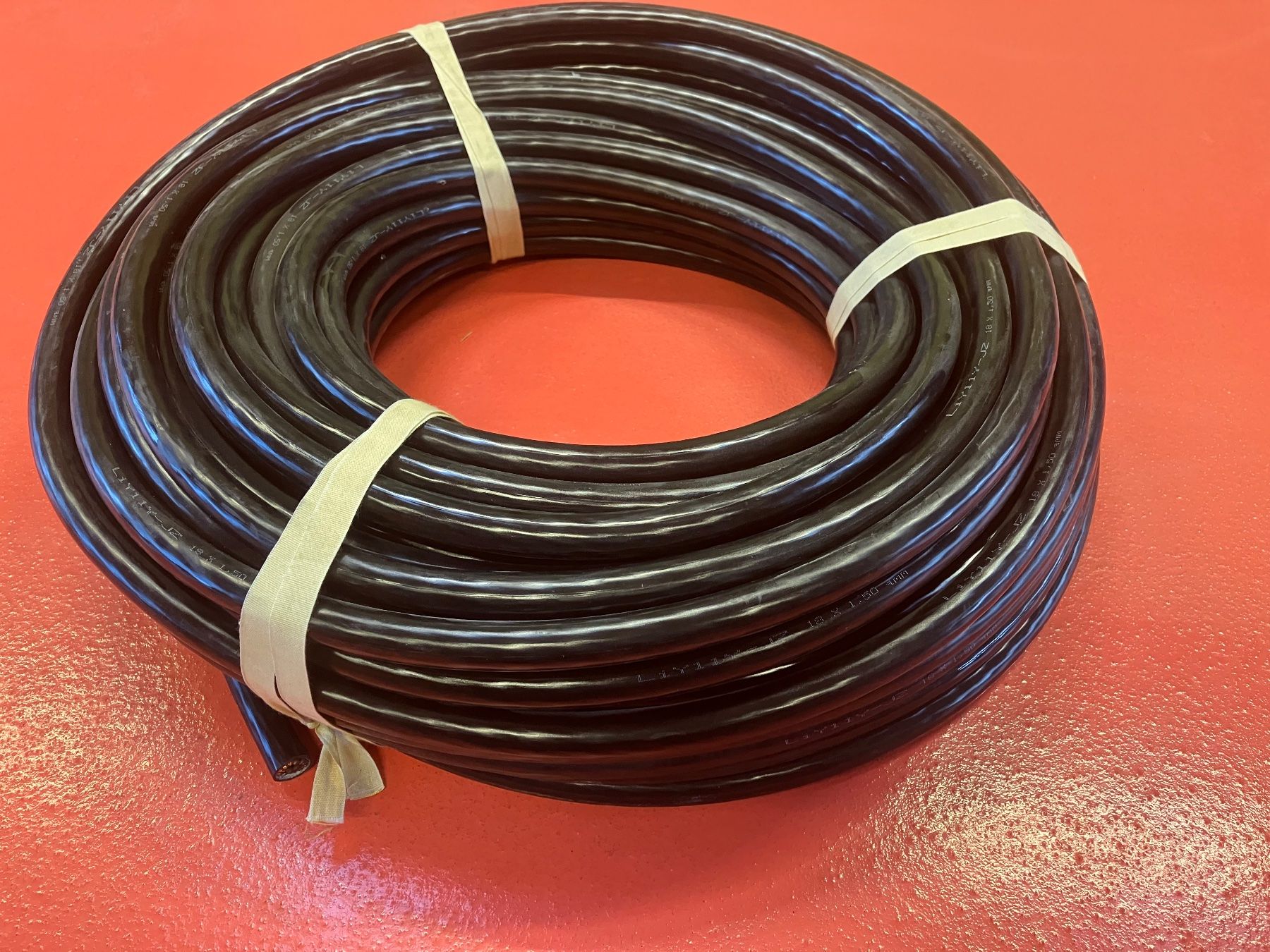 Kabel: Pur Kabel 18 x 1,5 mm2 schwarz – Neu und originalverpackt aus Kehrsatz von stier011