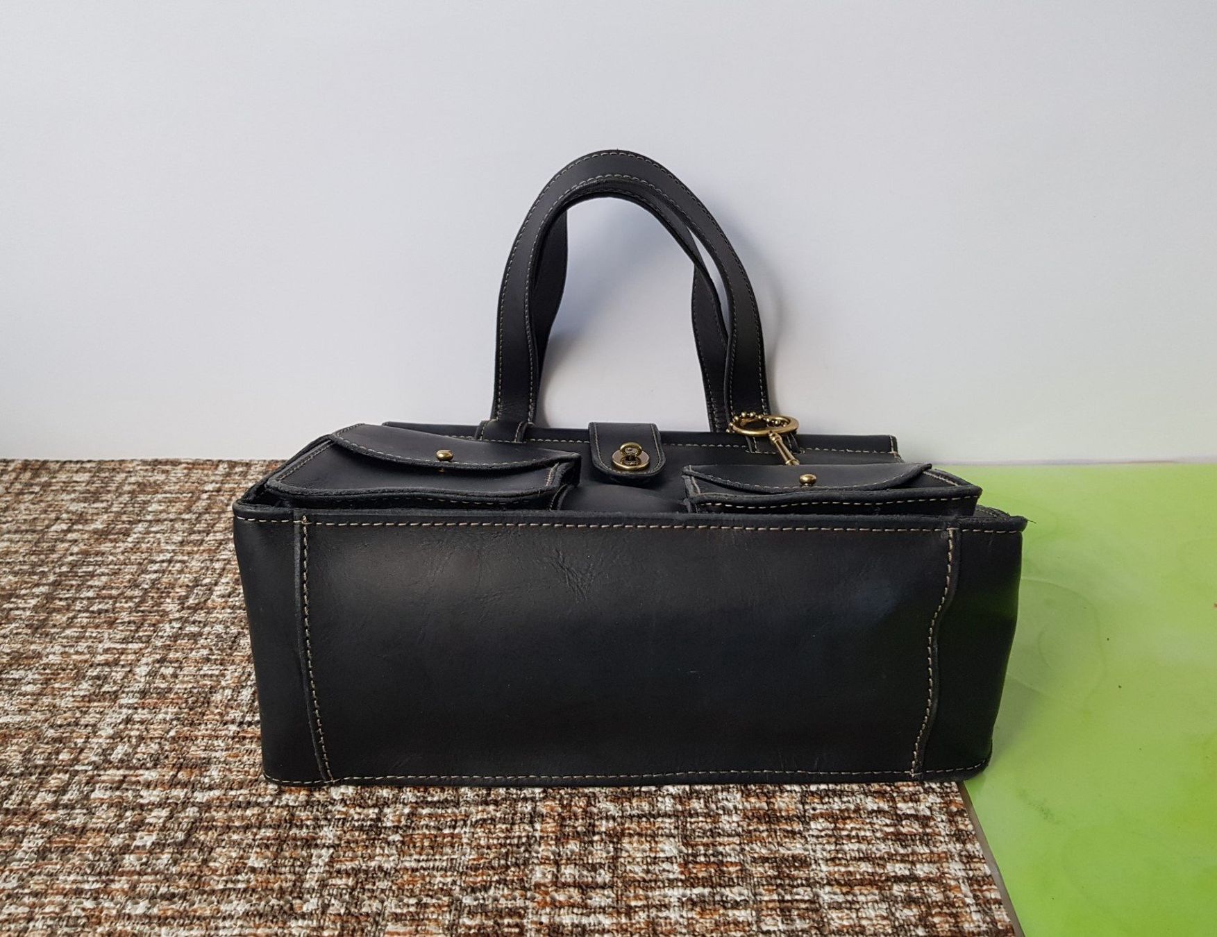 Fossil Borse da donna: Fossil Leder Handtasche schwarz – Usato da Basel venduto da Birs868 4