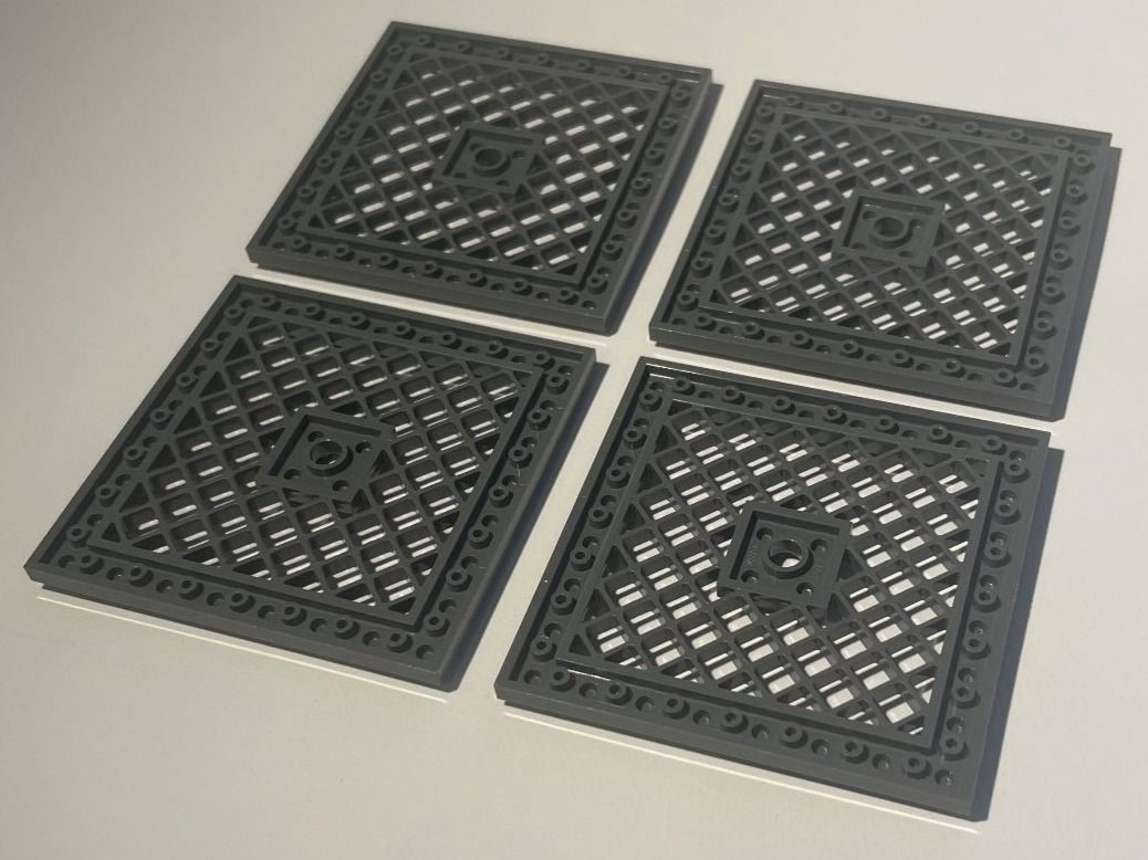 Lego Kit di costruzioni: 4x Lego 8x8 Plate modified Neu – Nuovo (secondo la descrizione) da Lengnau AG venduto da Chefe43 1