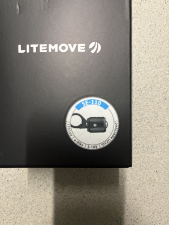 LITEMOVE SE-110 E-Bike Scheinwerfer Neu OVP 2