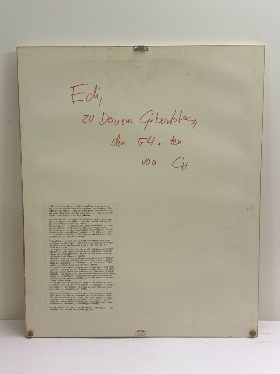 Grafiken & Lithographien: Michael LEU (1950) - Farblithographie – Gebraucht aus Solothurn von NUVICO 2