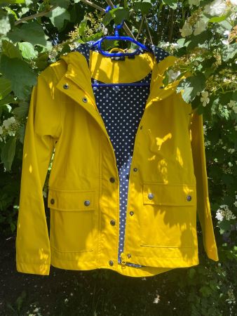 Regenjacke für Mädchen, Grösse 134/140