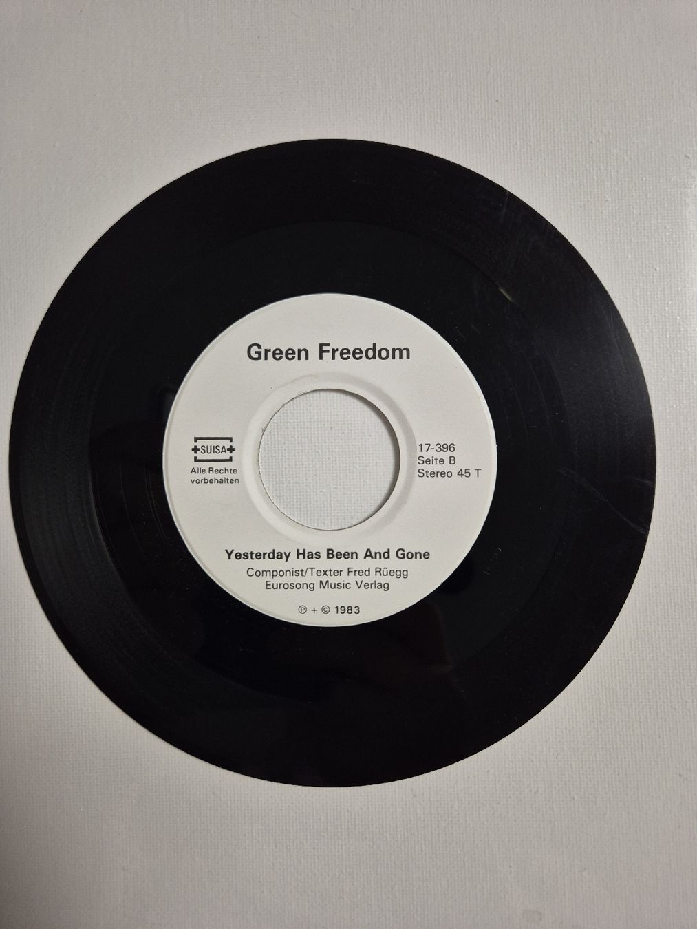 Vinyles: Green Freedom -  So Long ... - Single 7 , CH – D'occasion à Uster par newwave0 3