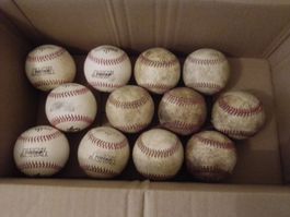 Baseballs, 12 Stück, (Zustand neuwertig bis gebraucht)