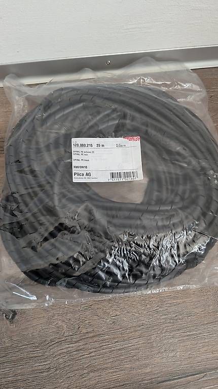 Cavi: Spiral Pe schwarz 25m – Nuovo e nell'imballaggio originale da Salvenach venduto da mur_9ct5