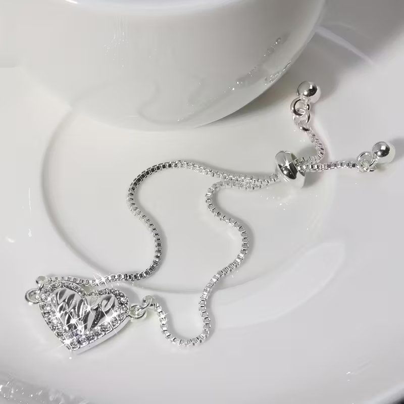 Bracciali & Braccialetti: Herz Armband mit Strass – Nuovo e nell'imballaggio originale da Glattbrugg venduto da glu_qt2b 2