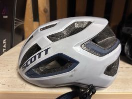 Casque de vélo Scott gris état d'usage