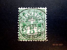 ZNr.82, Vollstempel, Luzern, 25.VII.07