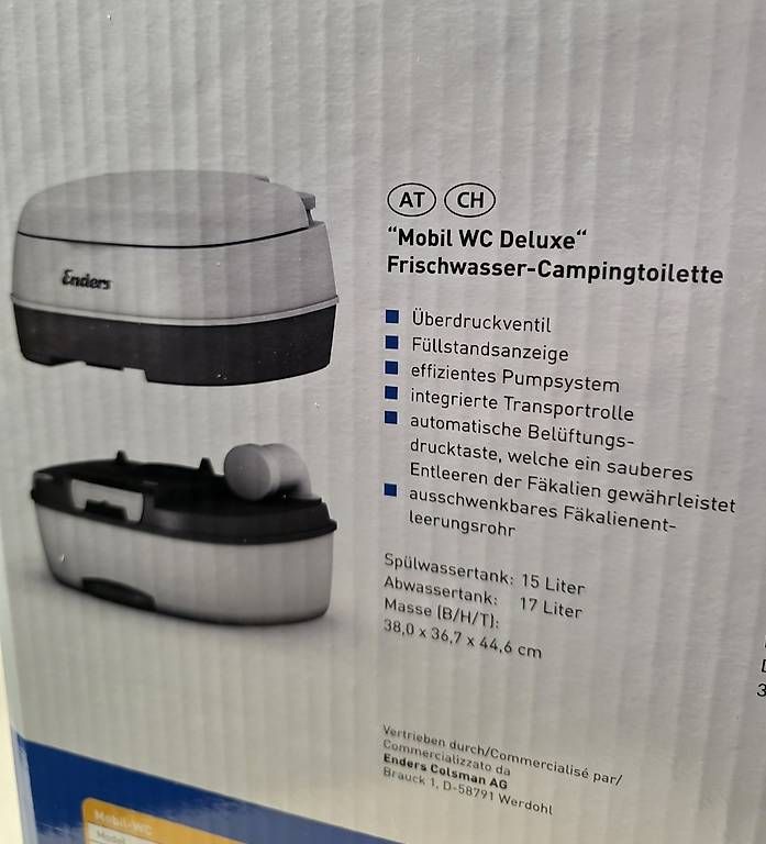 WC: NEUES Camping-WC – Usato da St. Gallen venduto da loveric 1