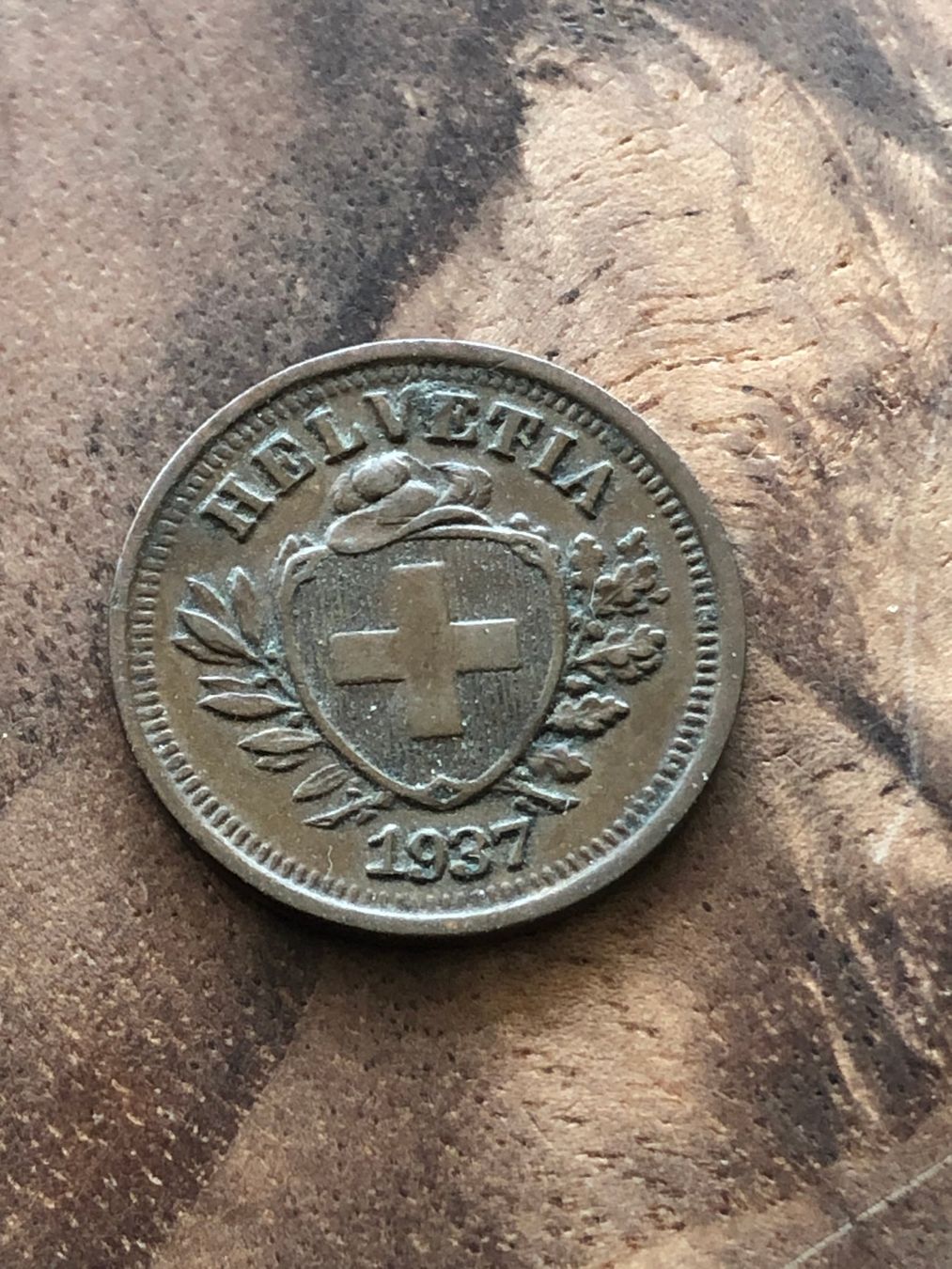 Tutti le monete: 1 Rp. 1937 – Usato da Schötz venduto da Odpa