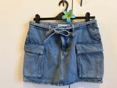 Gonna cargo di jeans