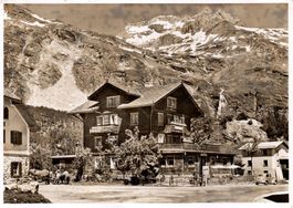 MALOJA Sporthotel, Innfall, Piz Crevasalvas, Pferde-Fuhrwerk