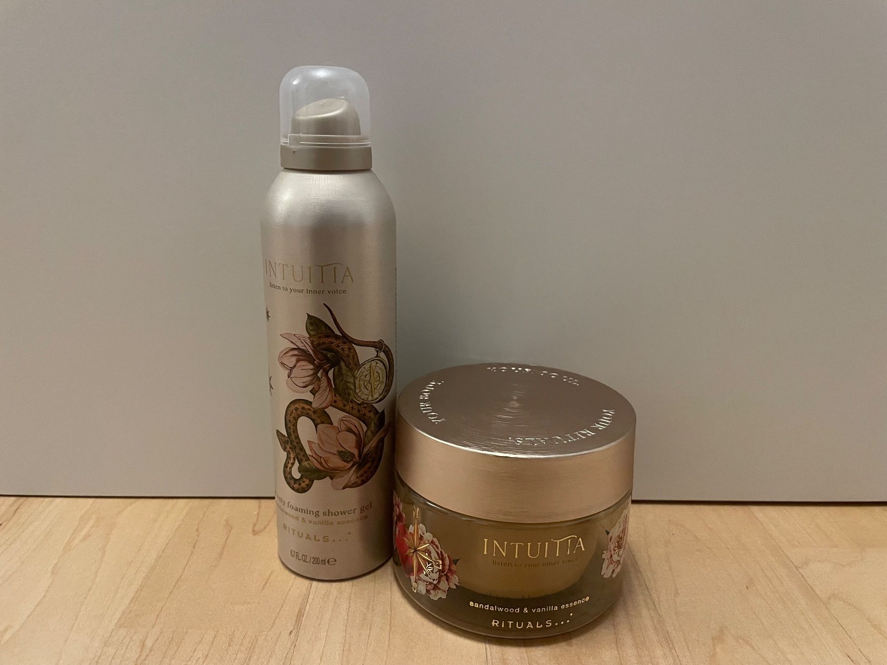 Rituals Intuitia Set Body Cream 220ml + Duschschaum 200ml (Neu und ...