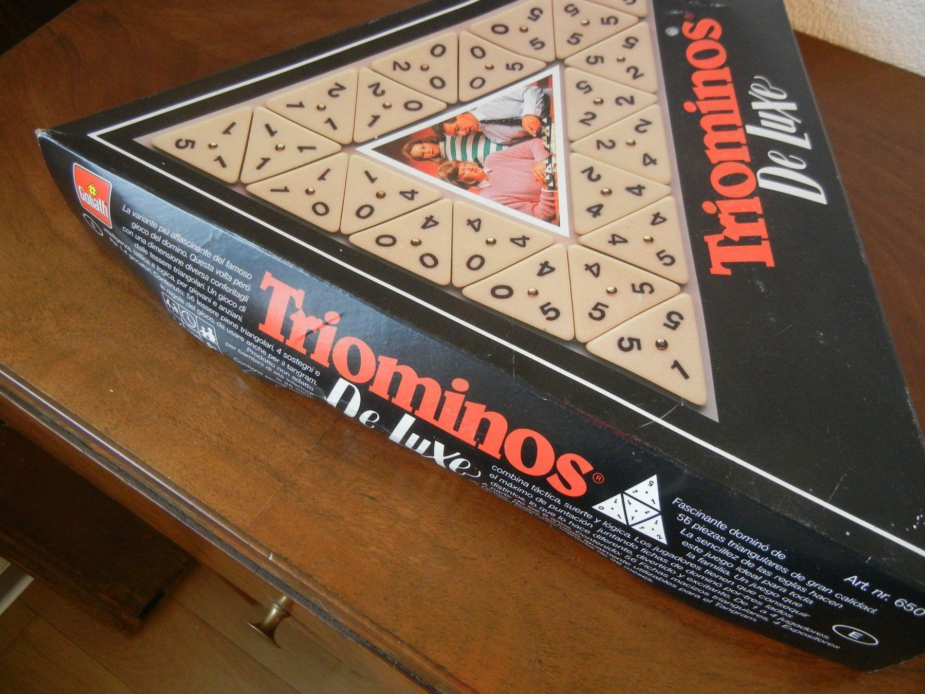 Goliath Giochi: Spiel - Triominos de Luxe - Goliath – Usato da Langendorf venduto da sonntag10