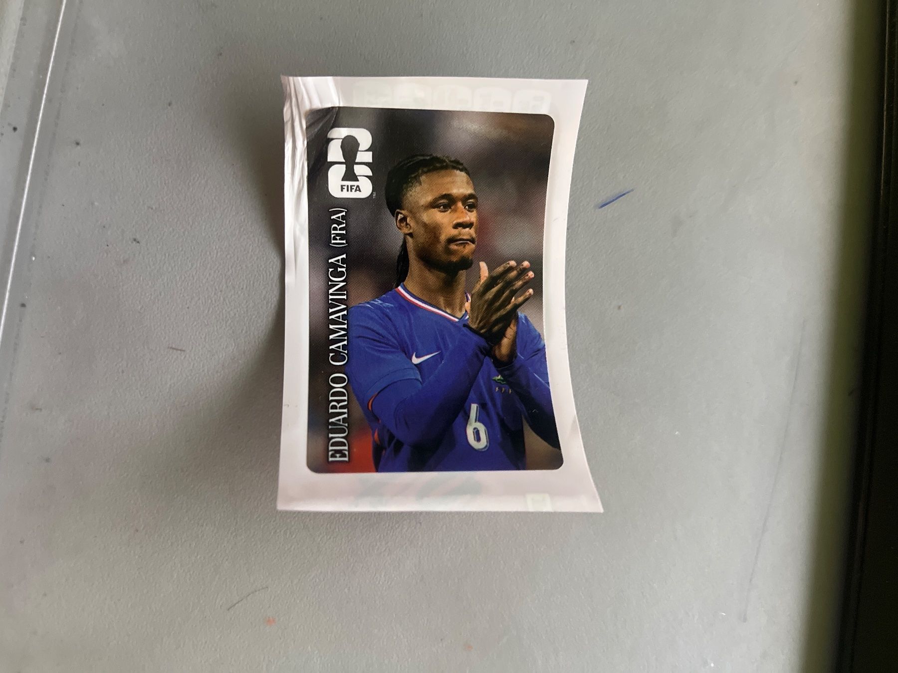 Panini Cartes à collectionner: Coca Cola Panini Eduardo Camavinga – Neuf avec emballage d'origine à Glashütten par Glanzhaus