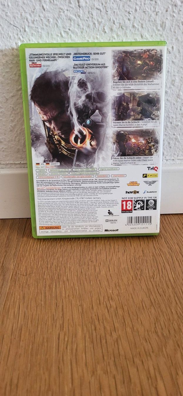 Microsoft Spiele: Xbox 360 - Warhammer 40000 Space Marine – Gebraucht aus Münsingen von DigitaleSpielecke 1