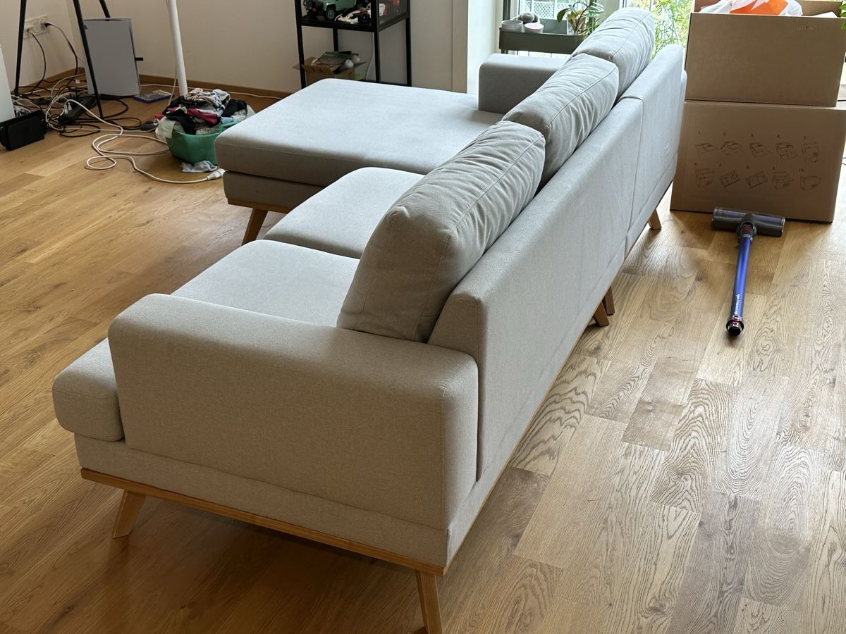 Sofas: Hellgraues Ecksofa – Gebraucht aus Sissach von MaPug 3