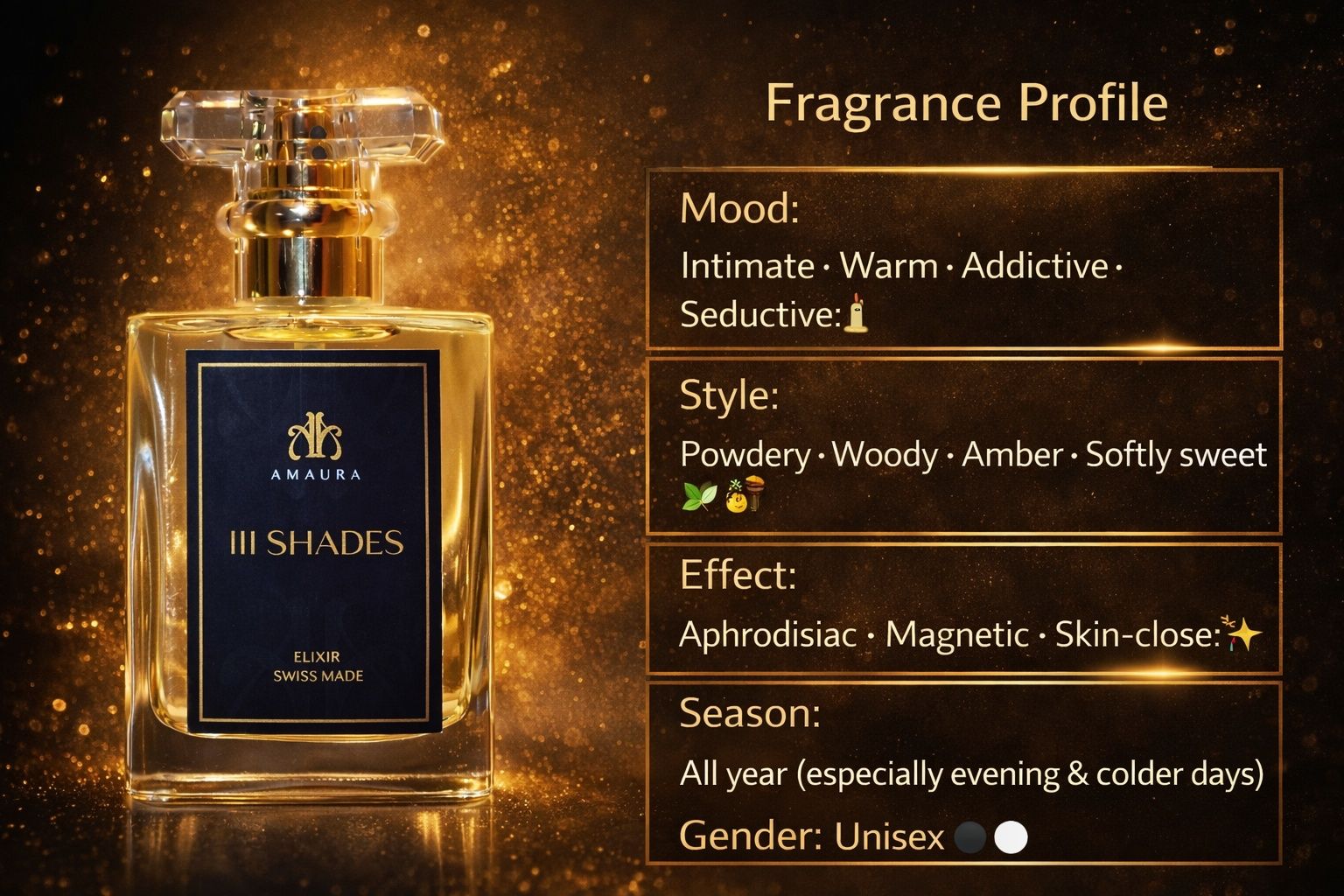 Xerjoff Profumi & Eau de Toilette: Parfum Amaura III Shades Elixir 50 ml – Nuovo e nell'imballaggio originale da Volketswil venduto da BabaShop 4