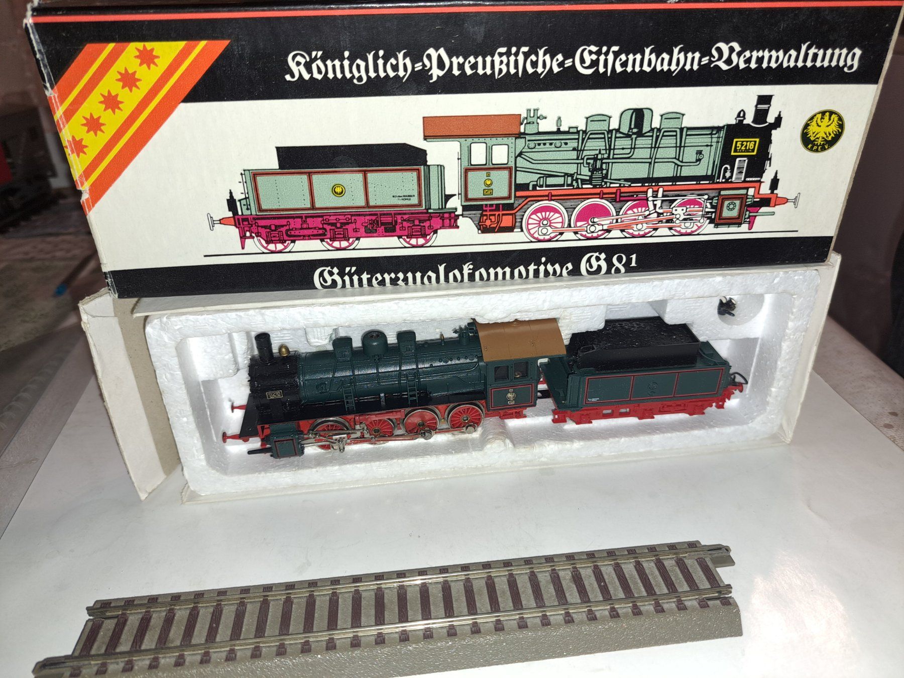 Piko Modellini di ferrovie: Preusische G 8 von Piko – Usato da Schwanden GL venduto da roerich20