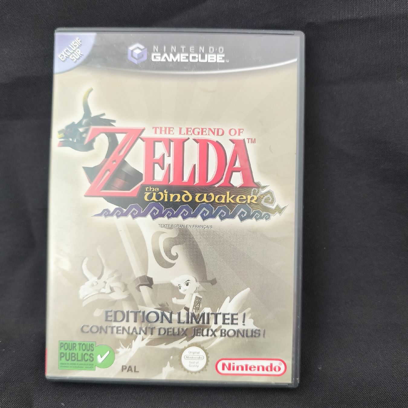Spiele: Jeu Zelda The Wind Waker Édition Limitée - Nintendo GameCube – Gebraucht aus Montet (Broye) von Mimsoline