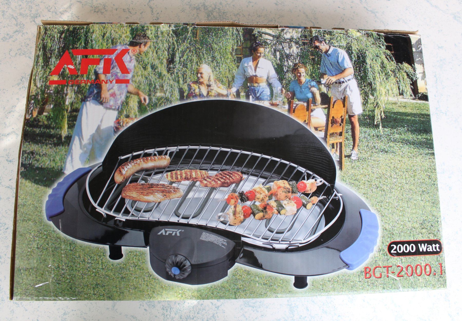 Griglie: Elektro-Tischgrill – Nuovo (secondo la descrizione) da Sins venduto da Schneider16