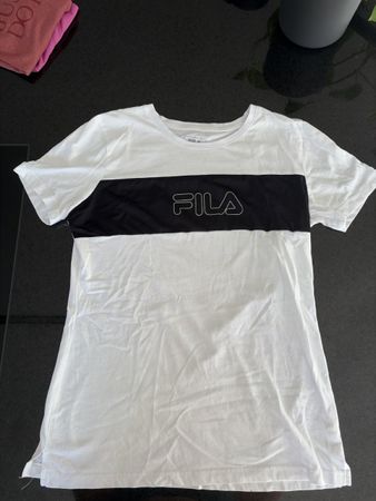 Fila T-Shirt weiss/schwarz Grösse M neu