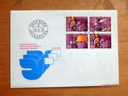 FDC, Satz, Zst.614 - 616, Sonderpostmarken, Bern 14.9.1978