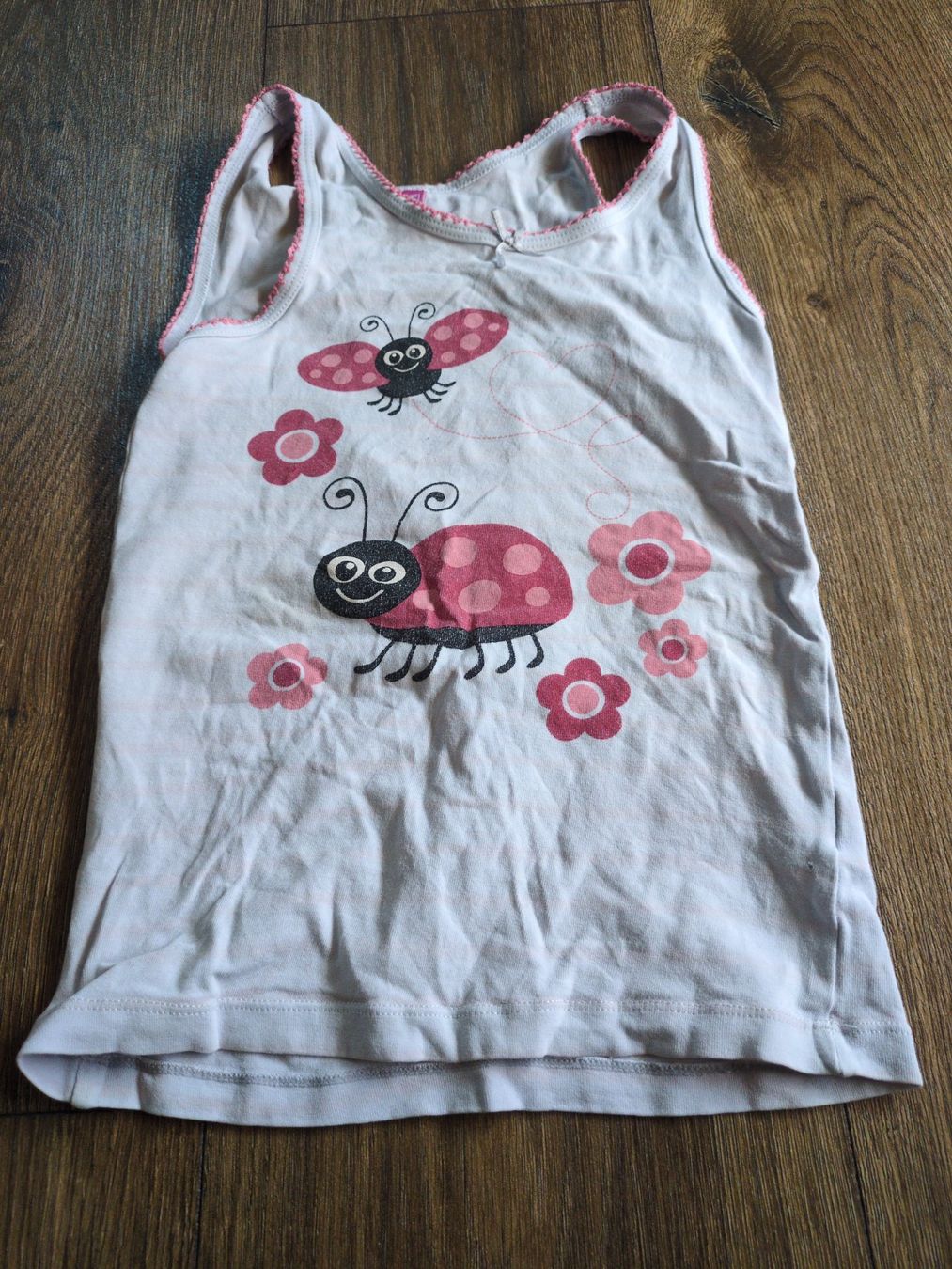 Migros Camicette, T-shirt & Top: Mädchen Unterhemd Top 122/128 Marienkäfer – Usato da Fankhaus (Trub) venduto da sun_7677