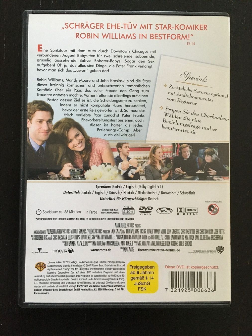 Alle DVDs: DVD Lizenz zum Heiraten – Gebraucht aus Regensdorf von scheissspiel 1