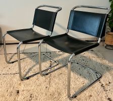 2 Stück Freischwinger Stuhl Bauhaus Mart Stam S33
